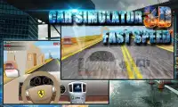 3D Car Simulator: Fast Speed Screen Shot 3