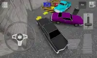 Classic Car Parking 3D Light Screen Shot 6