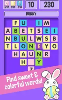 Alpha Bunny - Easter Word Hunt Screen Shot 2