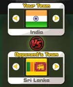 World Cricket War IND vs SRI Screen Shot 2