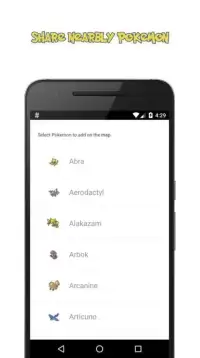 Pokemap: Pokemon finder for GO Screen Shot 0