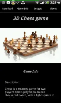3D Chess game Screen Shot 0