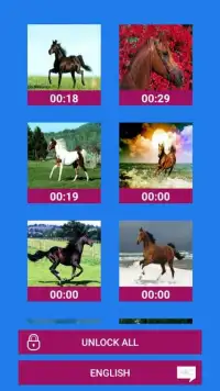 Horse Puzzle Games for Girls Screen Shot 6