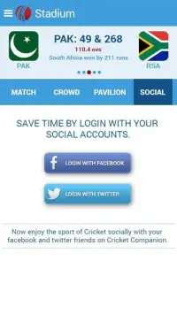 Live Cricket Scores & News Screen Shot 1