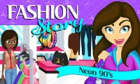 Fashion Story: Neon 90's Screen Shot 12