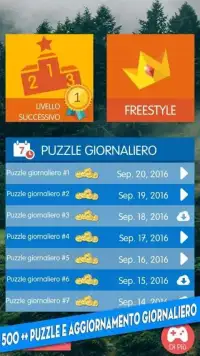 Crossword Italian Puzzles Free Screen Shot 4