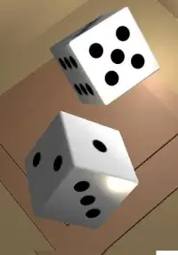 Two Dice: Simple free 3D dice Screen Shot 2