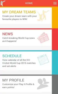 ICC CWC 2015 Fantasy Cricket Screen Shot 13