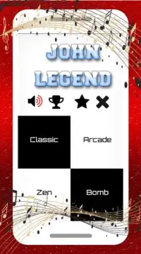 John Legend Piano Tiles Screen Shot 2