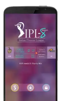 I.P.L. Live Score + LockScreen Screen Shot 6