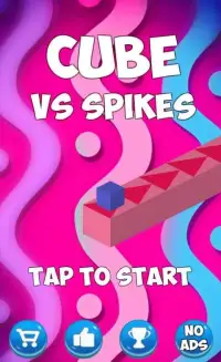 Cube vs Spikes Screen Shot 5