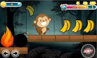 Monkey Banana Jungle Run Screen Shot 1