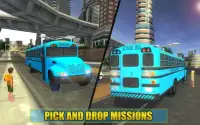School Bus Drive Sim Screen Shot 1