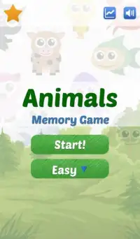 Animals Memory Game Screen Shot 2