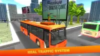 City Tourist Bus Driving 3D Screen Shot 7