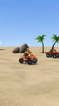 Crazy Beach Stunt Moto Screen Shot 1
