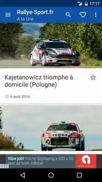Rallye Sport Screen Shot 1