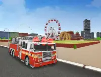 Fire Truck Racer: Chicago 3D Screen Shot 3