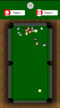 Billiard - 8 Air Pool Screen Shot 1