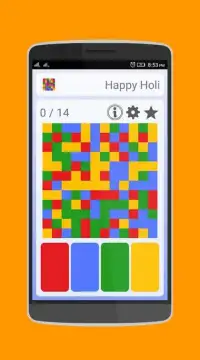 Happy Holi : Puzzle Game Screen Shot 4