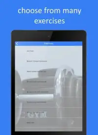 Fitness exercises guide Screen Shot 1