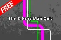 The D.gray-man Quiz Screen Shot 1