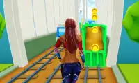 Subway Run Train Game Screen Shot 1