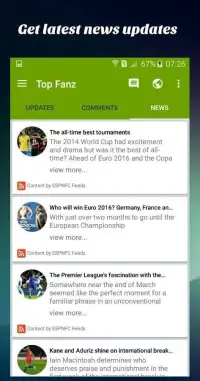 Top Fanz - Soccer Prediction Screen Shot 0