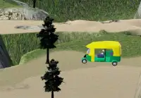 Auto Rickshaw Mountain Drive Screen Shot 0