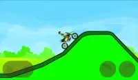 Ben Motorcycle Hill Climb Game Screen Shot 0