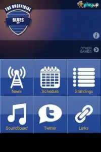 Blues NHL App Screen Shot 0