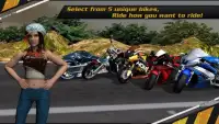 Highway Bike Rider 3D Screen Shot 2