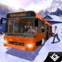 Offroad Salju Tourist Bus driv