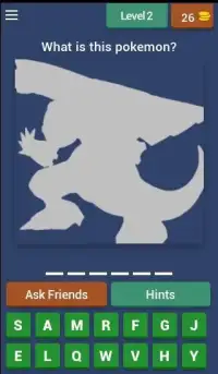 New Pokemon Silver Quiz Screen Shot 0