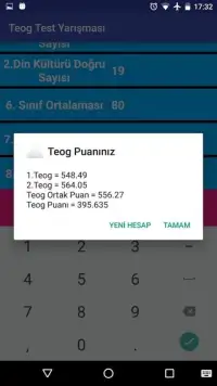 Teog Test Yarışması Screen Shot 0