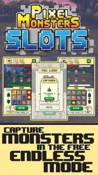 Pixel Monsters: Slots Screen Shot 1