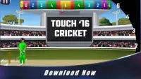 Touch Cricket T20 World Cup 16 Screen Shot 1