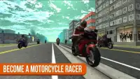 Highway Traffic Racing Moto Screen Shot 2