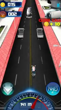 3D Brave Driver Moto Race Screen Shot 2