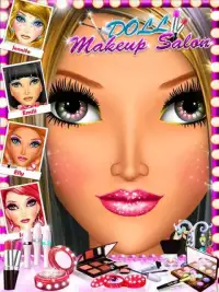 Doll Makeup Salon : Girls Game Screen Shot 10