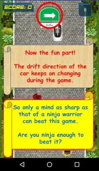 Ninja Drift Screen Shot 2