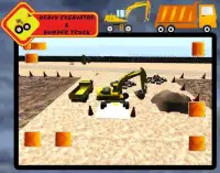 Heavy Excavator Dumper Truck Screen Shot 1