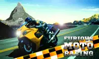 Разъяренный Moto Racing 3D Screen Shot 2