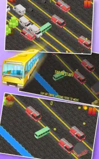 Bus Tour Traffic Rush 3D Screen Shot 1