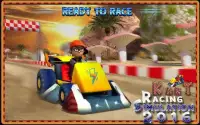 Kart Racing Simulation 3D 2016 Screen Shot 9