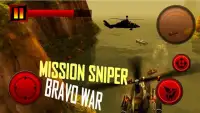 Mission Sniper Bravo War 3D Screen Shot 2