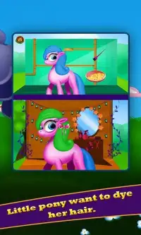 Little Pony Girls Horse Care Screen Shot 13