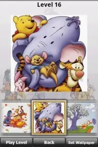 Winnie the Pooh Puzzle JigSaw Screen Shot 0