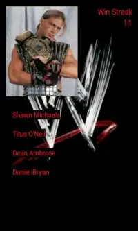 Name The Wrestler WWE Screen Shot 1