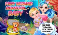 Fairy Mermaid Newborn Baby Screen Shot 1